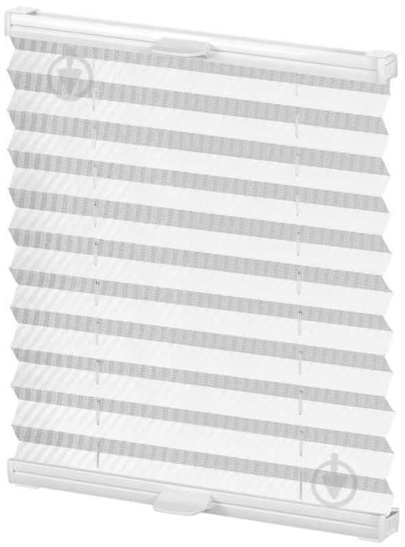 Штора-плиссе Rollotex ткань FUSION 68х75 см Светло-серый - фото 1 Штора-плиссе Rollotex ткань FUSION 68х75 см Светло-серый - фото 1