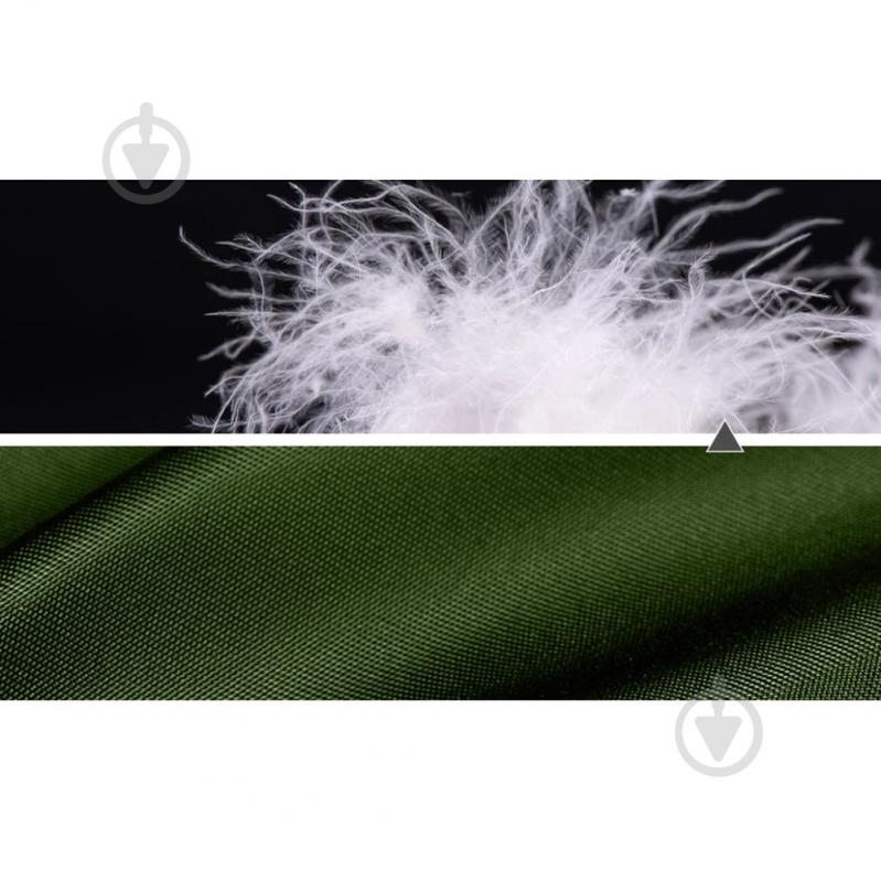 Спальний мішок Naturehike з натуральним пухом CWM295 CNK2300SD013, зелений (+11°C/-8°C) - фото 6