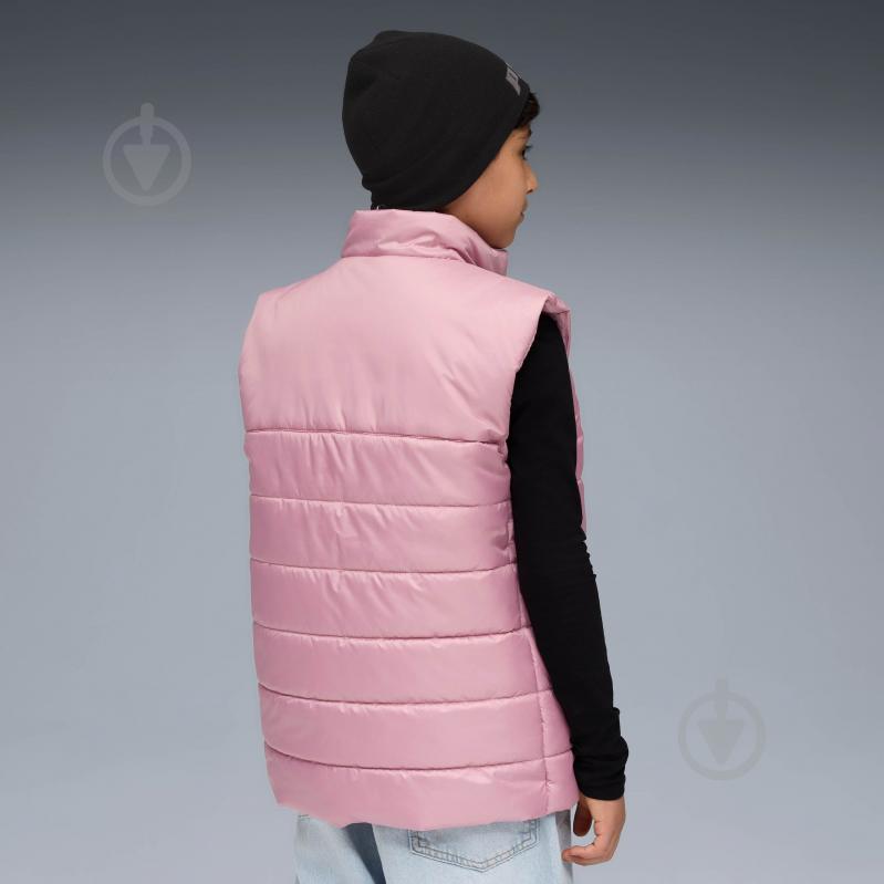 Жилет Puma ESS PADDED VEST р. 128 68522465 розовый - фото 2