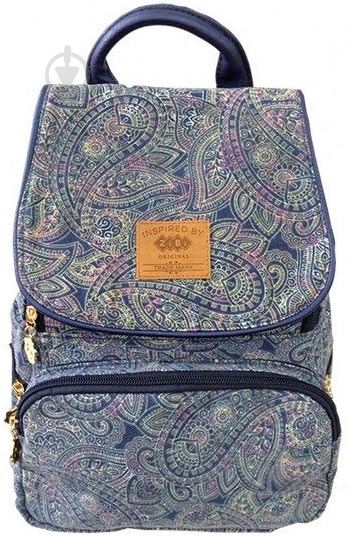 Рюкзак ZiBi Compact Blue Paisley - фото 1