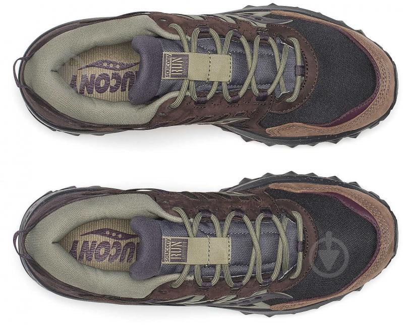 Кросівки чоловічі демісезонні Saucony GRID PEAK S70930-2 р.44 коричневі - фото 5