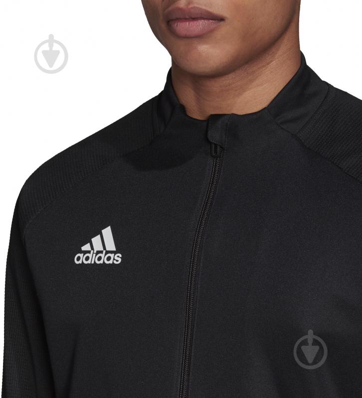 Ветровка мужская весенняя Adidas CON20 TR JKT FS7108 р.2XL черная - фото 5 Ветровка мужская весенняя Adidas CON20 TR JKT FS7108 р.2XL черная - фото 5
