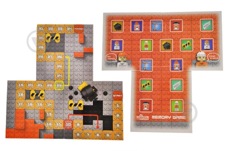 Конструктор qbee Block&Steps: Будівельний набір + ходилка і меморі гра 3в1 QB300-003 - фото 4 Конструктор qbee Block&Steps: Будівельний набір + ходилка і меморі гра 3в1 QB300-003 - фото 4