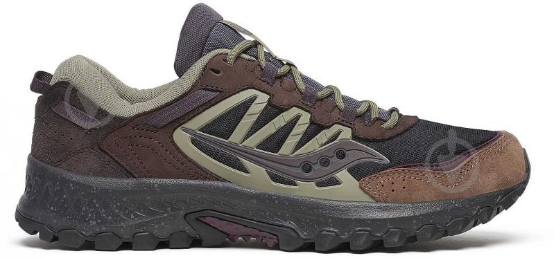 Кроссовки мужские демисезонные Saucony GRID PEAK S70930-2 р.44,5 коричневые - фото 1 Кроссовки мужские демисезонные Saucony GRID PEAK S70930-2 р.44,5 коричневые - фото 1
