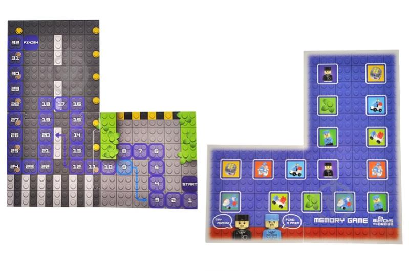 Конструктор qbee Block&Steps: Полицейский патруль + ходилка и мемори игра 3в1 QB300-002 - фото 3 Конструктор qbee Block&Steps: Полицейский патруль + ходилка и мемори игра 3в1 QB300-002 - фото 3