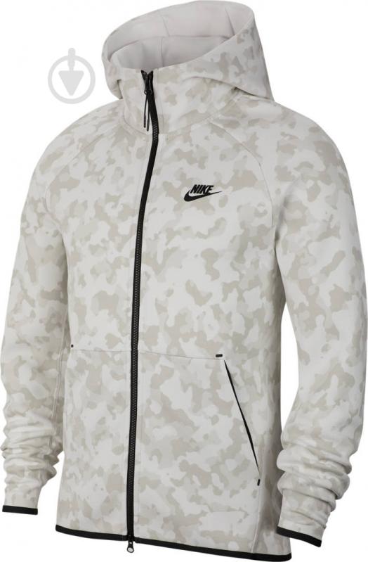 Nike m nsw tch flc hoodie fz discount aop