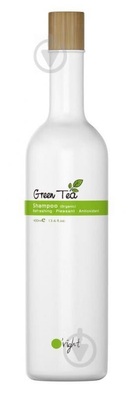 Шампунь органический O'right «Зеленый чай» с антиоксидантами 400 мл - фото 2