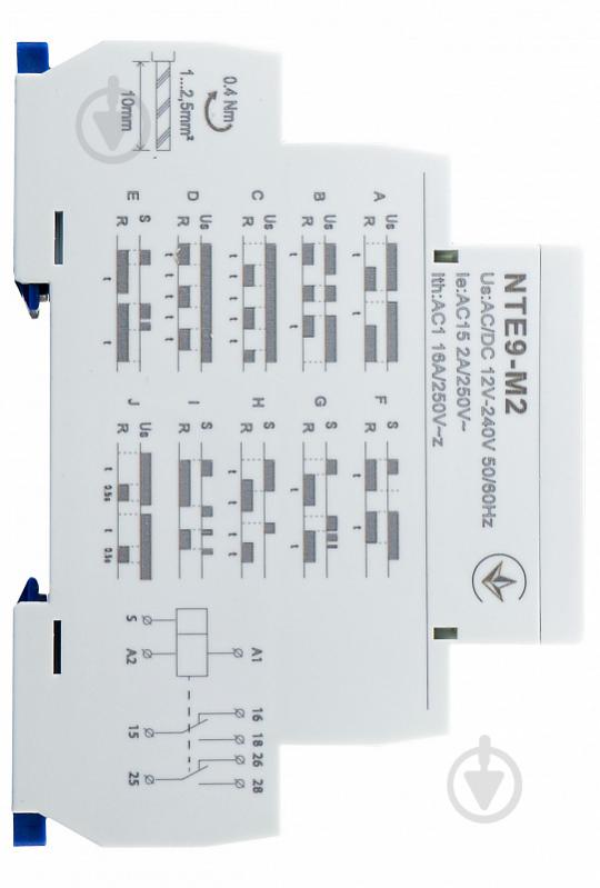 Багатофункціональне реле часу Аско-Укрем NTE9-M2 - фото 3