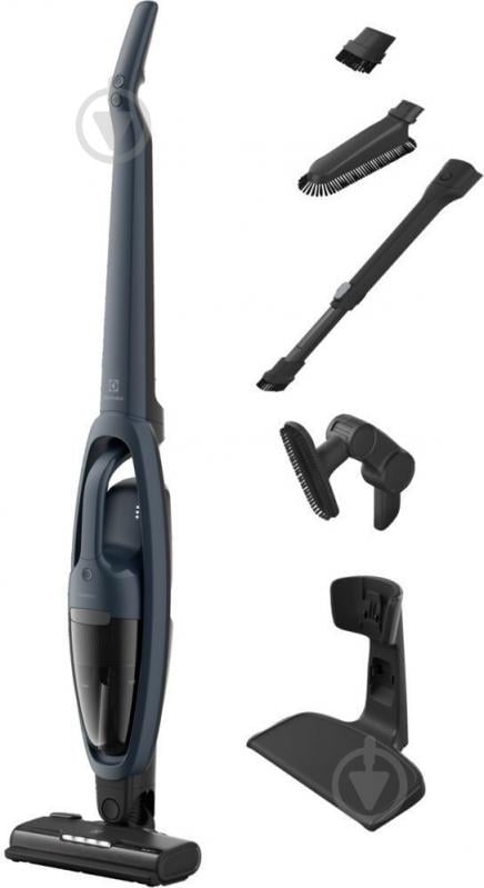 Пылесос аккумуляторный Electrolux ES52CB18DB blue/black - фото 2