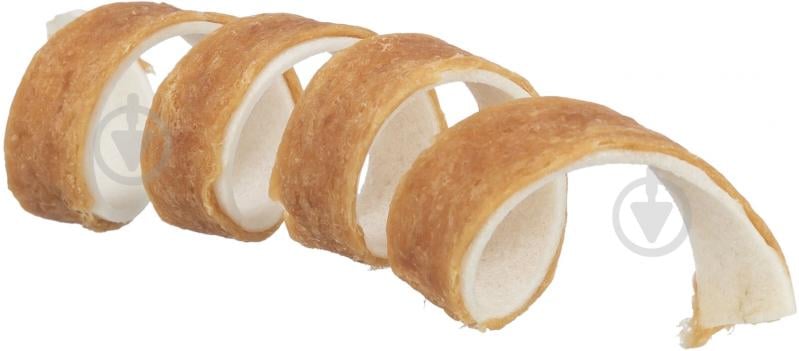 Лакомство Trixie Denta Fun Duck Chewing Curl bulk жевательный завиток 12 см 5 шт. - фото 1 Лакомство Trixie Denta Fun Duck Chewing Curl bulk жевательный завиток 12 см 5 шт. - фото 1