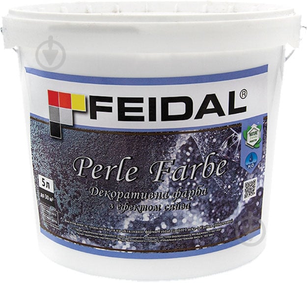 Декоративна фарба Feidal Perle Farbe безбарвний 5 л - фото 1