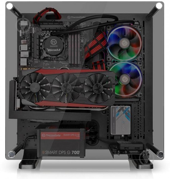 Корпус Thermaltake Core P3 Tempered Glass Black CA-1G4-00M1WN-06 - фото 9