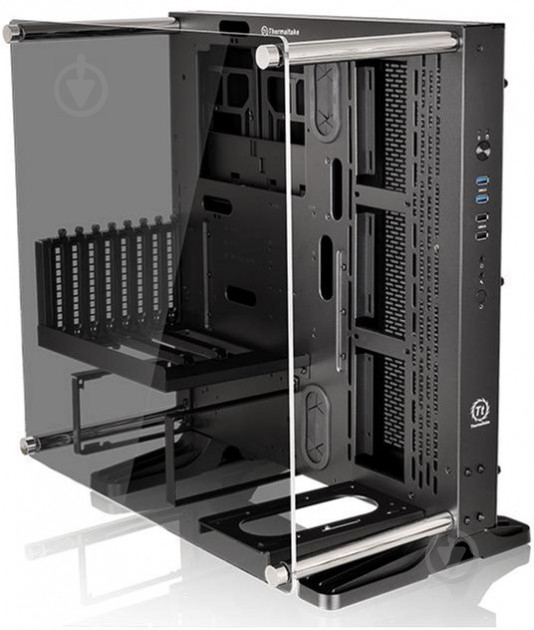 Корпус Thermaltake Core P3 Tempered Glass Black CA-1G4-00M1WN-06 - фото 2