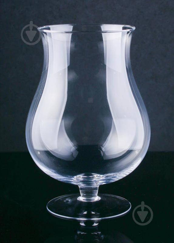 Ваза стеклянная Грона 22х32 см 32 см прозрачная - фото 1