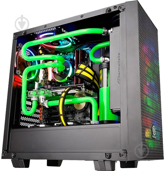 Корпус Thermaltake Core G21 Tempered Glass Edition Black (CA-1I4-00M1WN-00) - фото 15