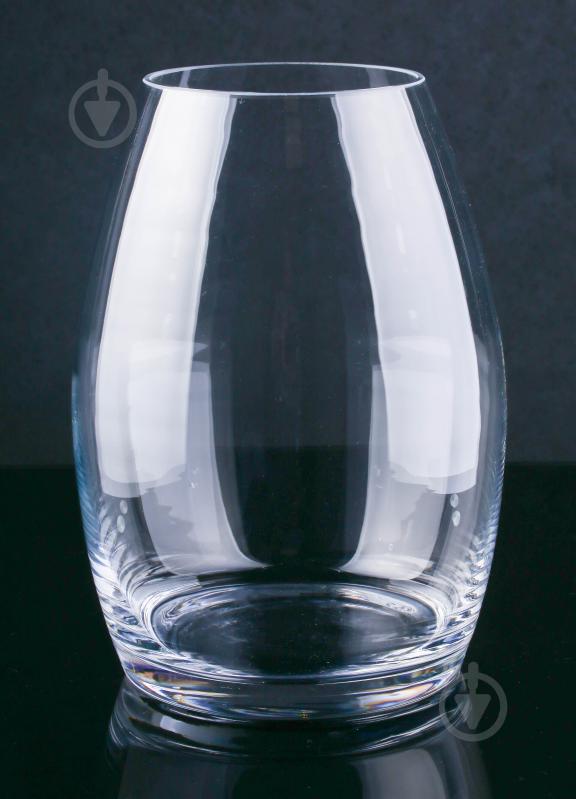 Ваза стеклянная Анеля 18,5х27 см 27 см прозрачная - фото 1 Ваза стеклянная Анеля 18,5х27 см 27 см прозрачная - фото 1
