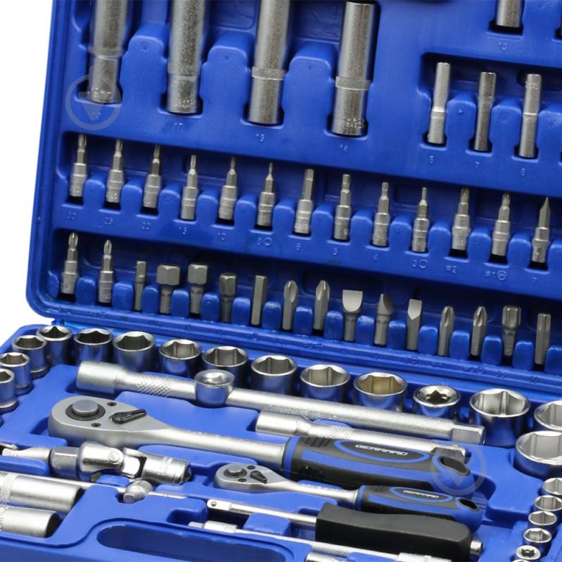 Набор ручного инструмента Gerrard 1/4" та 1/2" 94 шт. 120879 - фото 2 Набор ручного инструмента Gerrard 1/4" та 1/2" 94 шт. 120879 - фото 2