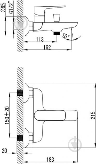 Набір змішувачів Ravak 3 в 1 (CL 012 + CL 022 + засіб для чищення X01106) - фото 2