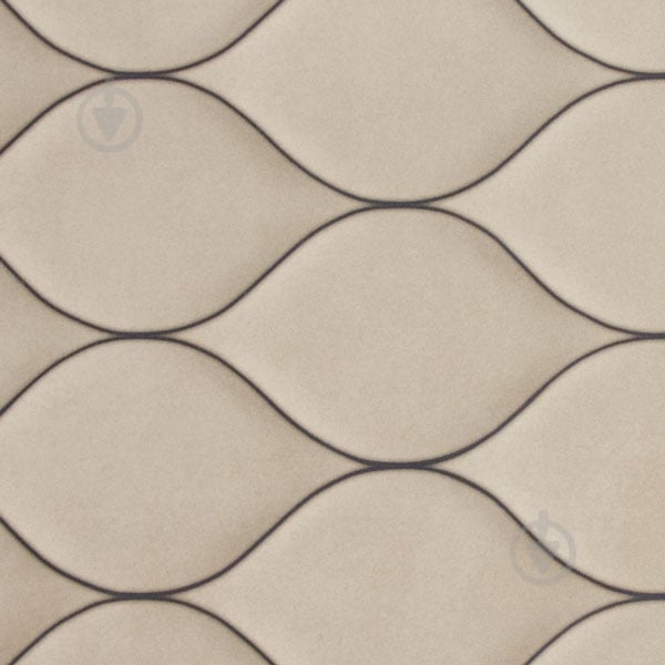 Плитка Golden Tile Isolda Contour light beige relief 7МV261 25x33 см - фото 2