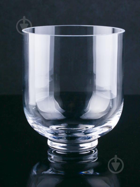 Ваза стеклянная 13,2х15 см 15 см прозрачная - фото 1