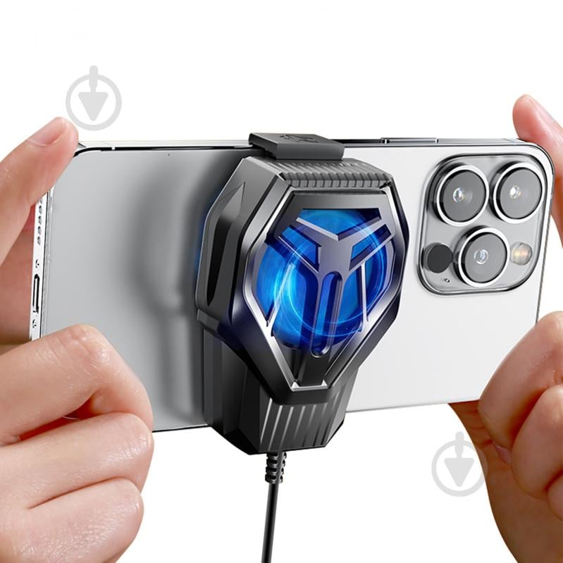 Кулер для смартфона Xo SL01 black - фото 3