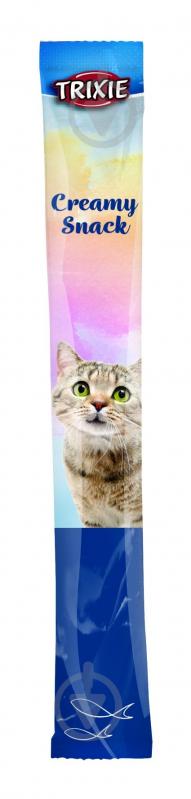 Лакомство Trixie Creamy Snacks для кошек из белой рыбы 5 шт. х 14 г - фото 2