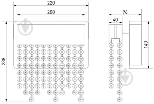 ВИТРИНА! Бра Strotskis Royal LED 4 Вт хром 90053/1 - фото 4 ВИТРИНА! Бра Strotskis Royal LED 4 Вт хром 90053/1 - фото 4