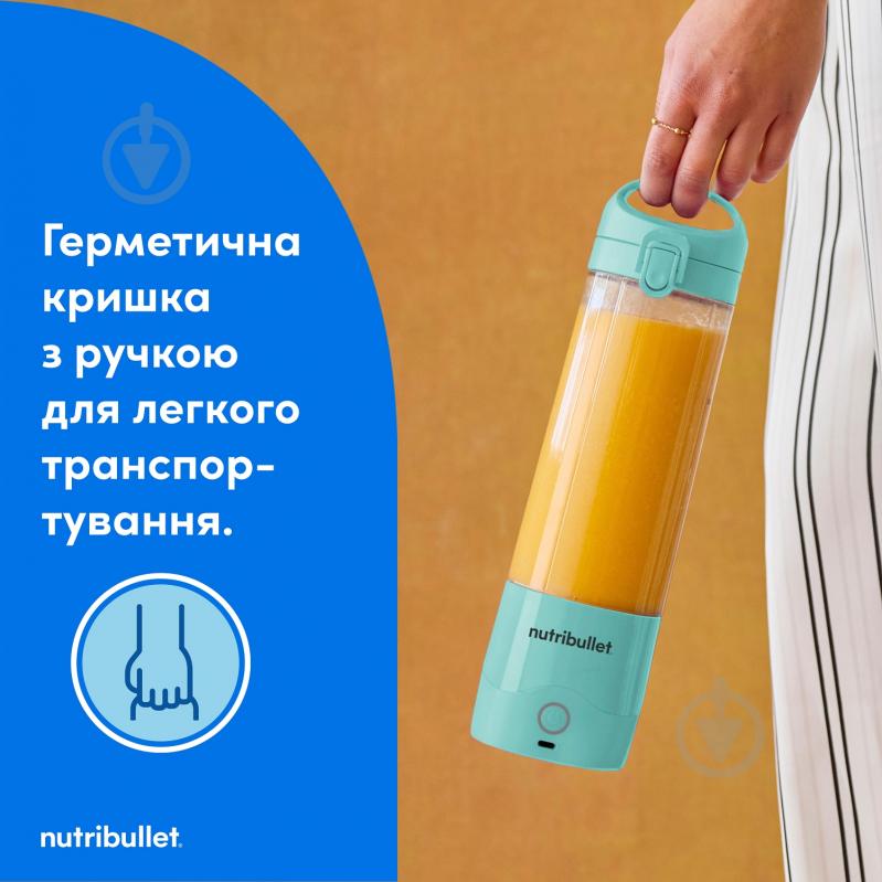 Блендер портативний NUTRIBULLET NBP003LBL - фото 4