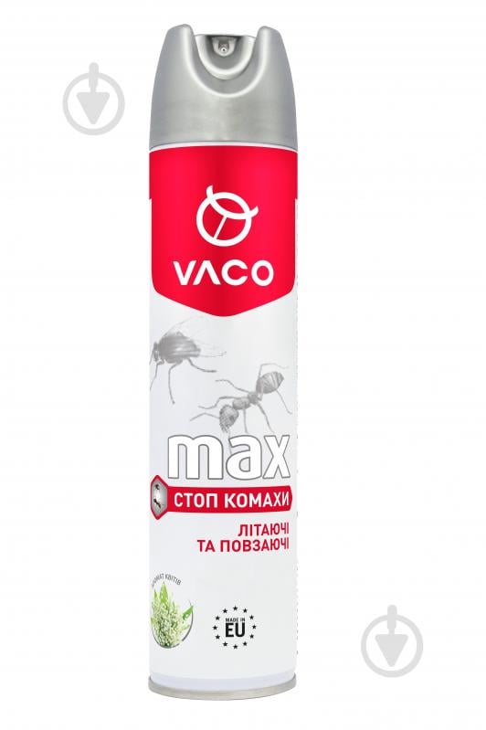 Аерозоль VACO MAX від літаючих та повзаючих комах 300 мл - фото 1