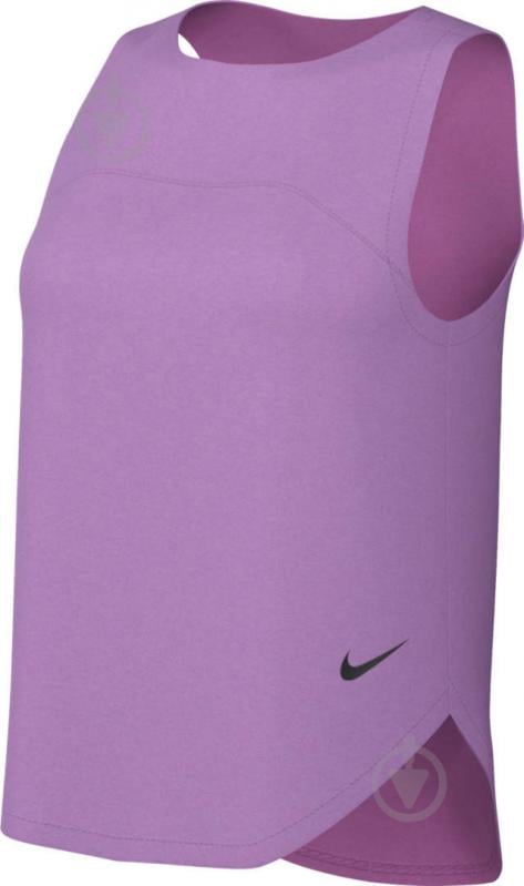 Майка Nike W NK DF ADV RUN DVN TANK DX0276-532 р.XL фиолетовый - фото 1