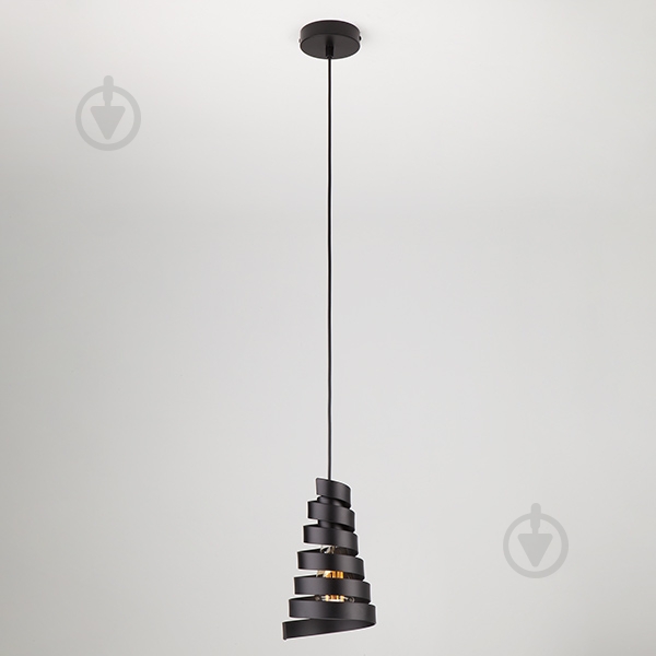 ВІТРИНА! Підвіс Strotskis Storm 1x40 Вт E27 чорний 50058/1 - фото 1