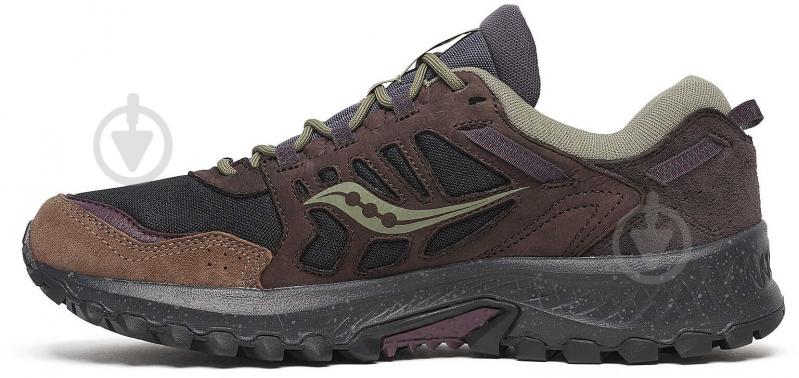 Кроссовки мужские демисезонные Saucony GRID PEAK S70930-2 р.46 коричневые - фото 2 Кроссовки мужские демисезонные Saucony GRID PEAK S70930-2 р.46 коричневые - фото 2