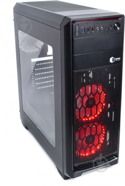 Корпус QUBE QBR09 Black (QBR09_WRNU3) - фото 2