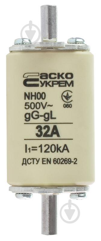 Предохранитель плавкий Аско-Укрем NH00 32A gG - фото 1