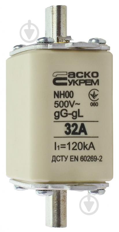 Предохранитель плавкий Аско-Укрем NH00 32A gG - фото 4