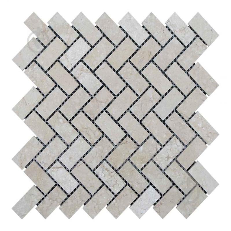 Мозаїка KrimArt Mix Beige МКР-5П 30,3x32,3 - фото 1