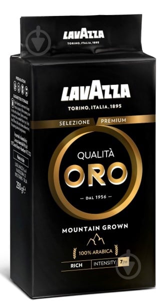 Кава мелена Lavazza Oro Mountain Grown 250 г - фото 1