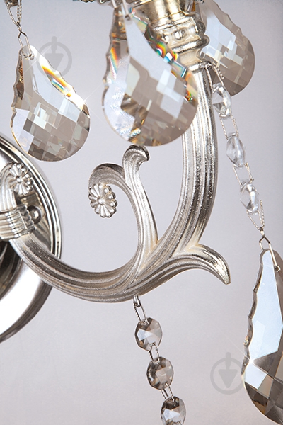 ВИТРИНА! Бра Strotskis Caprice 2x40 Вт E14 платина 278/2 - фото 3 ВИТРИНА! Бра Strotskis Caprice 2x40 Вт E14 платина 278/2 - фото 3