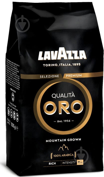 Кава в зернах Lavazza Oro Mountain Grown 1000 г - фото 1