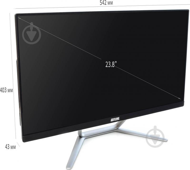 Моноблок Artline Home 23,8 (G41v12) black - фото 10