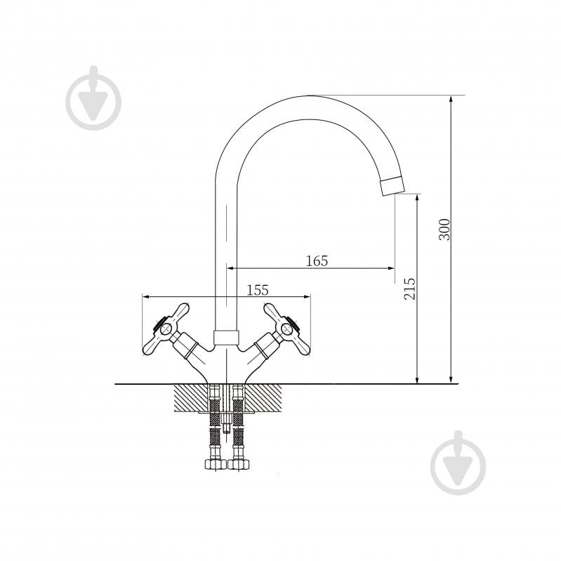 Смеситель для кухни Mixxen МЕДЕЯ-2 хром MXXI0814 - фото 2 Смеситель для кухни Mixxen МЕДЕЯ-2 хром MXXI0814 - фото 2