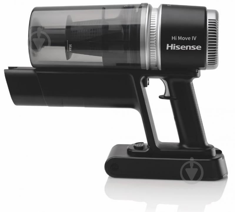 Пылесос аккумуляторный Hisense HVC613410BK (VC3919-GS) black - фото 2 Пылесос аккумуляторный Hisense HVC613410BK (VC3919-GS) black - фото 2