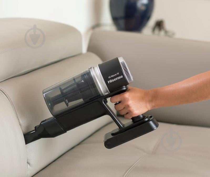 Пылесос аккумуляторный Hisense HVC613410BK (VC3919-GS) black - фото 9 Пылесос аккумуляторный Hisense HVC613410BK (VC3919-GS) black - фото 9