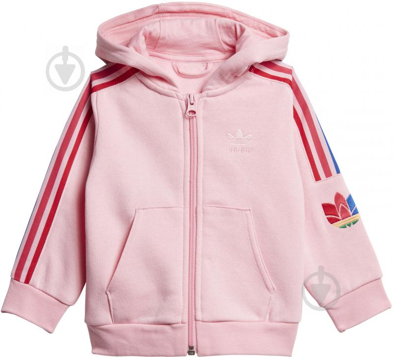 Спортивний костюм Adidas 3D TREFOILHOOD GD2641 рожевий - фото 8