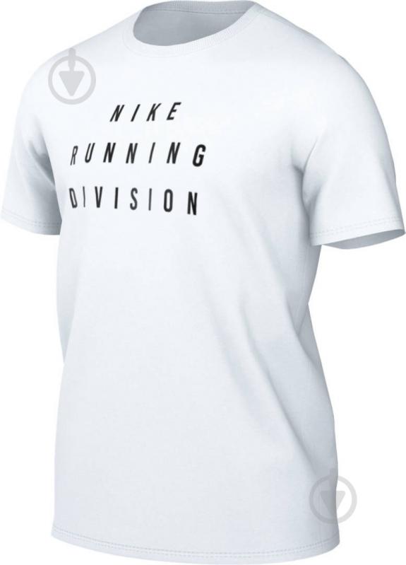 Футболка Nike DF TEE RUN DIV FD0122-100 р.L белый - фото 5
