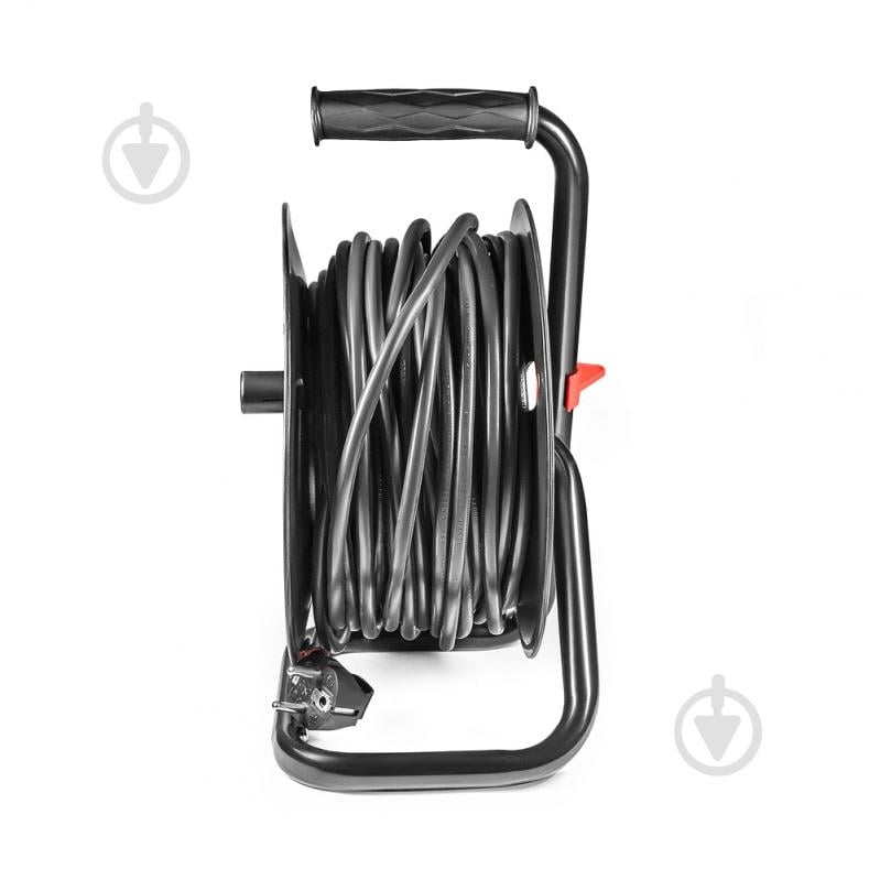 Удлинитель на катушке Stark CRP 1525-P с заземлением 4 гн. черный 25 м - фото 4 Удлинитель на катушке Stark CRP 1525-P с заземлением 4 гн. черный 25 м - фото 4