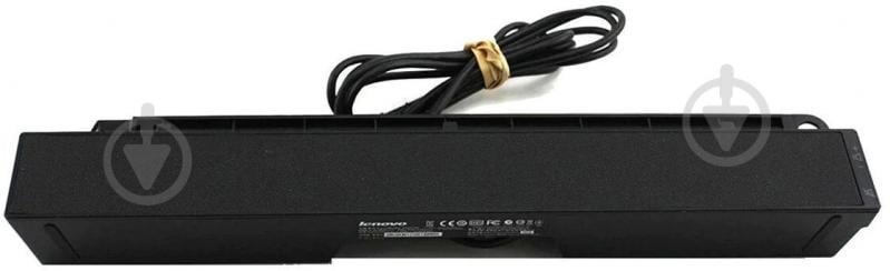 Саундбар Lenovo USB Soundbar 2.0 black (0A36190) - фото 6