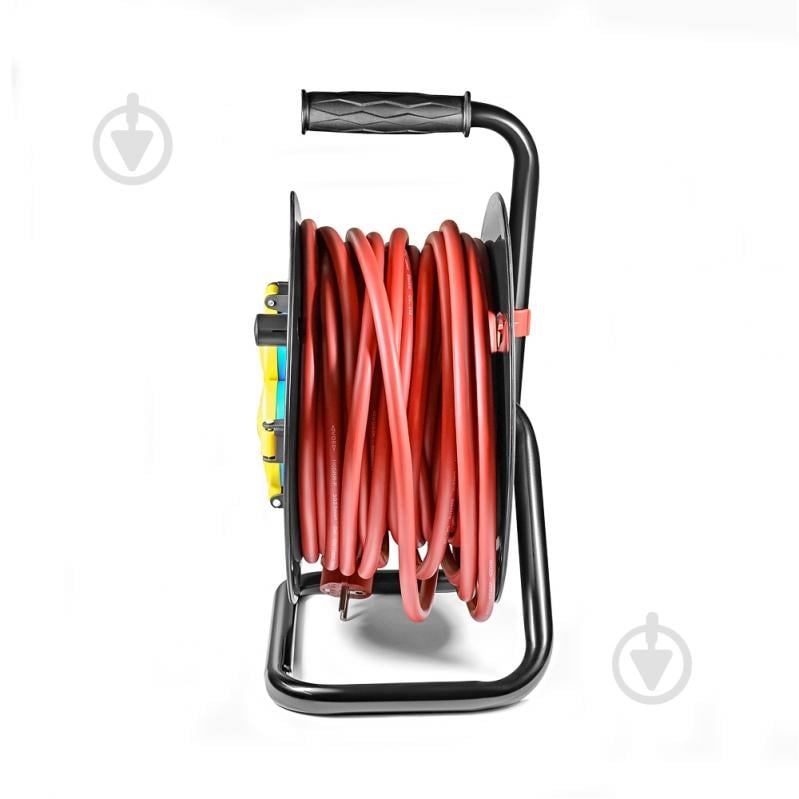 Подовжувач на котушці Stark CRR 2525-P із заземленням 4 гн. червоний 25 м - фото 4 Подовжувач на котушці Stark CRR 2525-P із заземленням 4 гн. червоний 25 м - фото 4