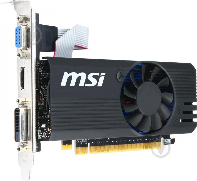 Видеокарта MSI GeForce GT 730 1GB GDDR5 64bit (N730K-1GD5LP/OC) - фото 3