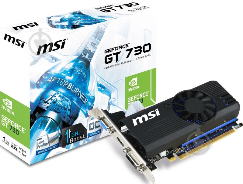 Видеокарта MSI GeForce GT 730 1GB GDDR5 64bit (N730K-1GD5LP/OC) - фото 6